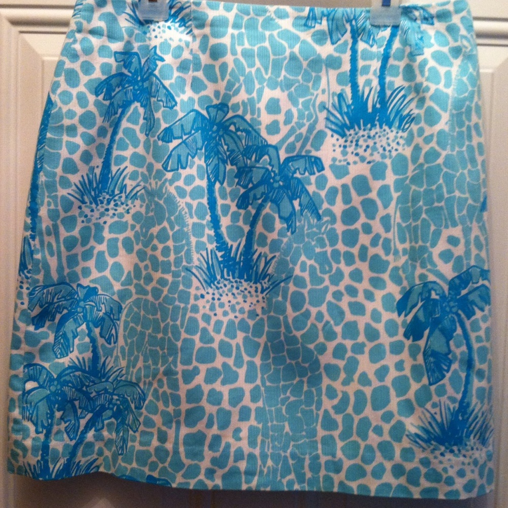 Lilly pulitzer skirt sz 8
